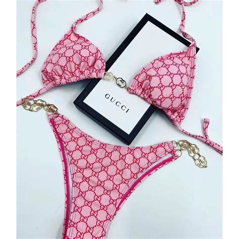 gucci print bathing suit|Gucci inspired bathing suit.